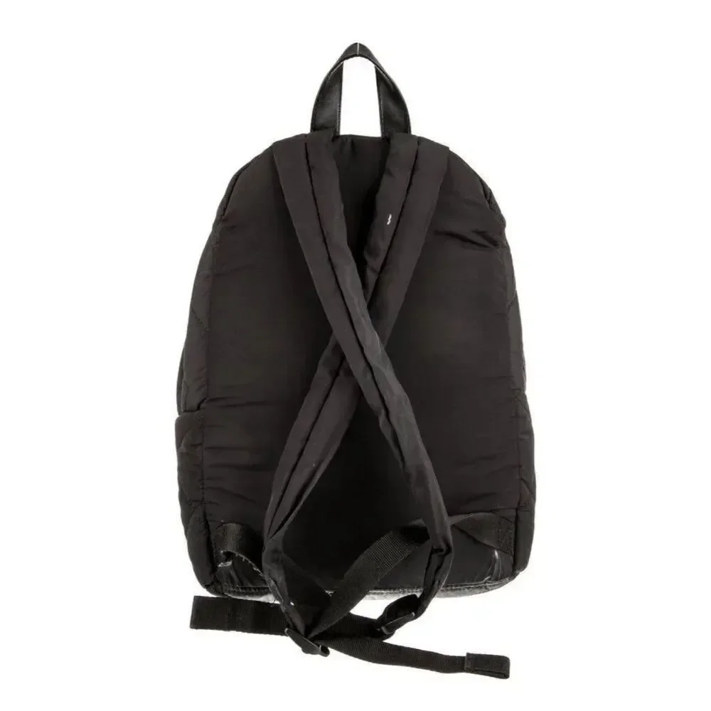 marc jacobs Authentic Solid Black nylon quilted backpack